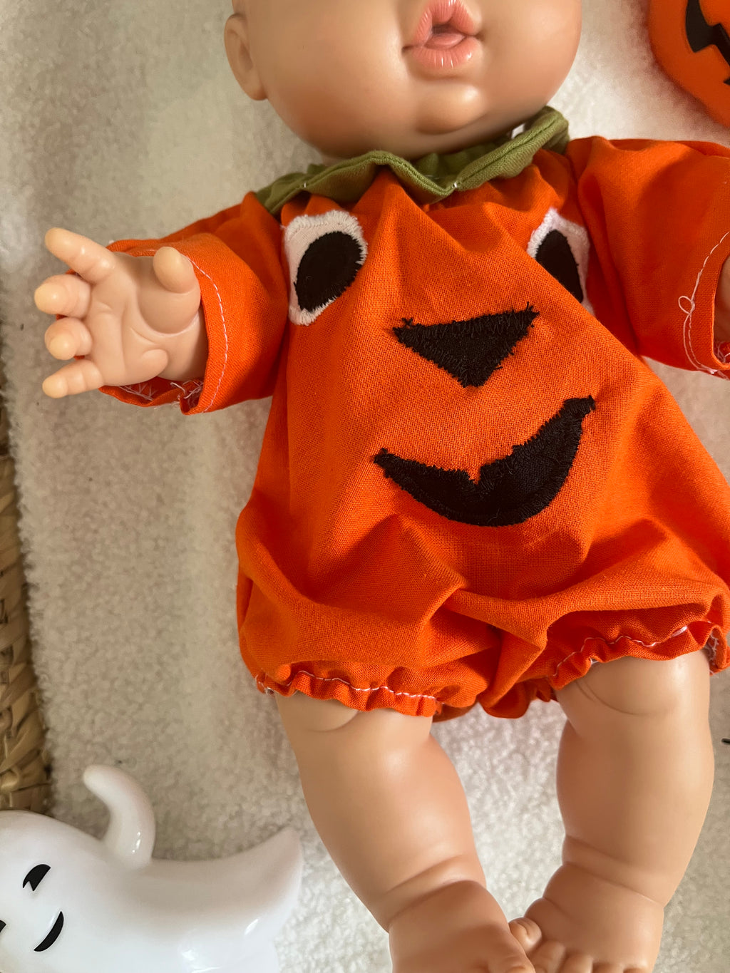Barboteuse Halloween pour poupée 🎃👻