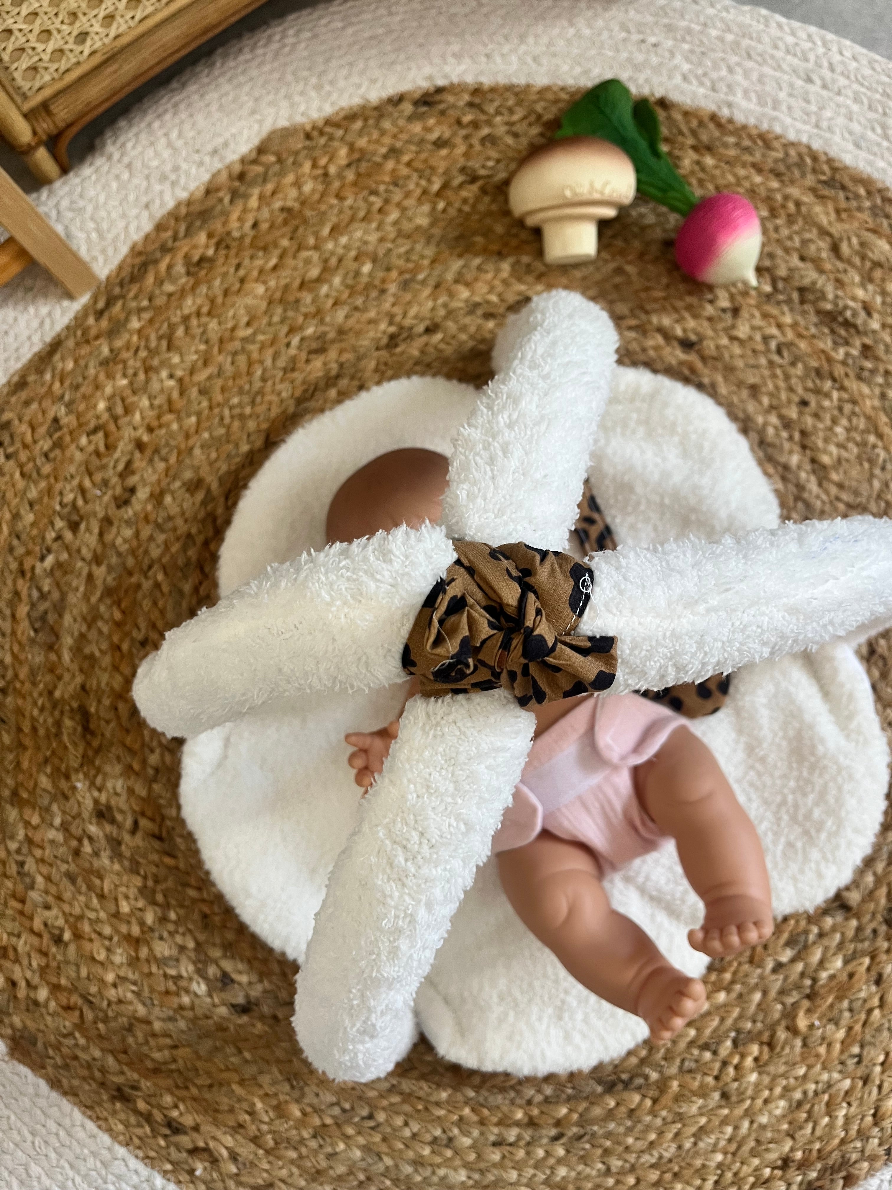 Tapis d’éveil poupée / poupon léopard 🐆