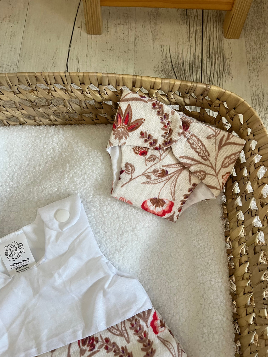 Gigoteuse + couche beige