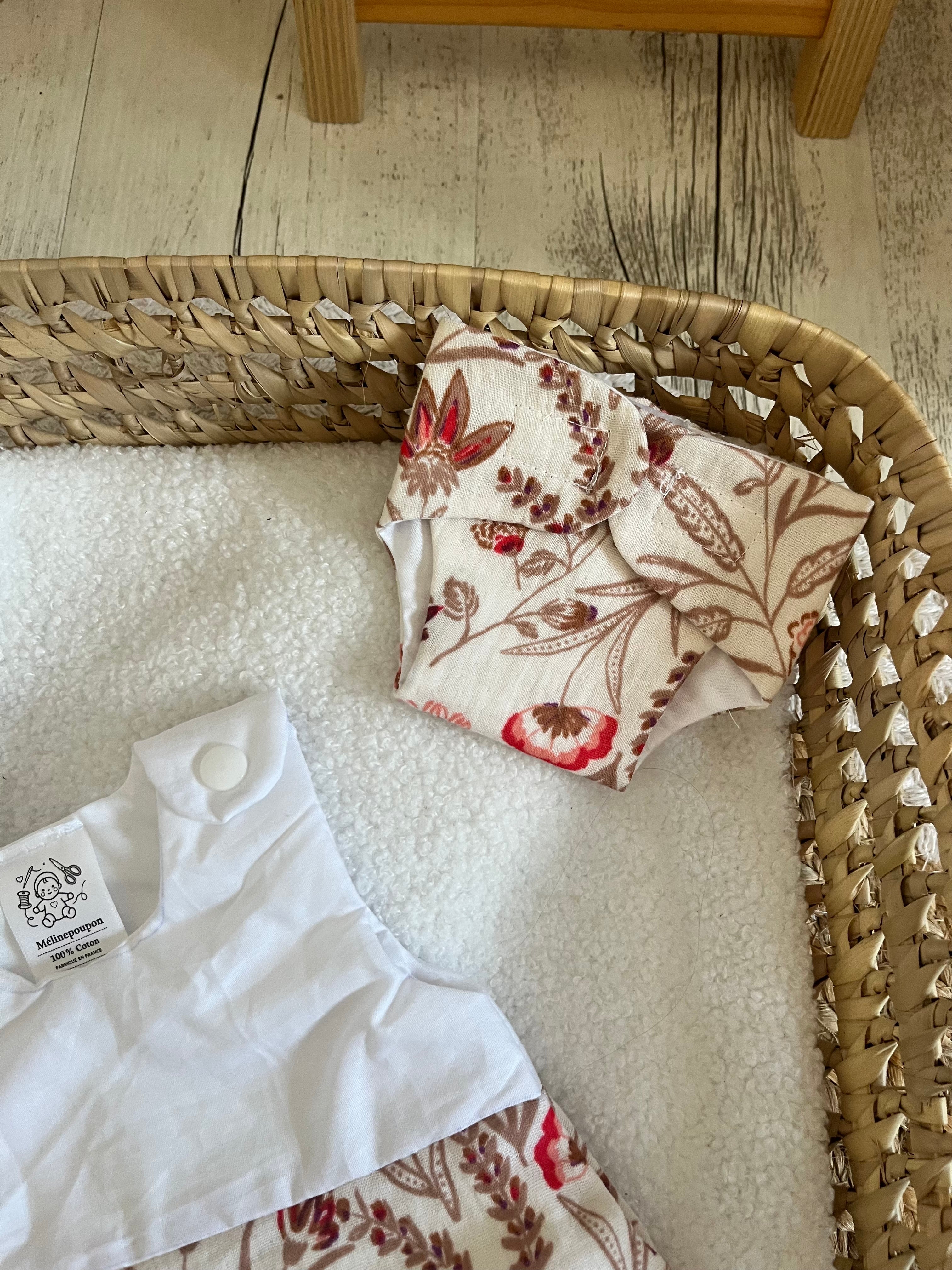 Gigoteuse + couche beige