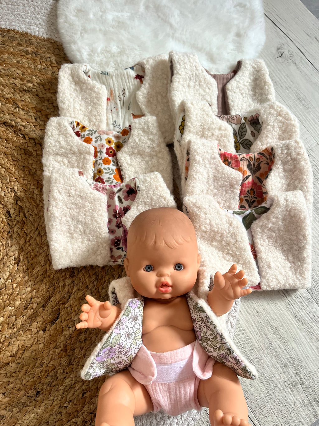 Gilet berge / plusieurs motifs