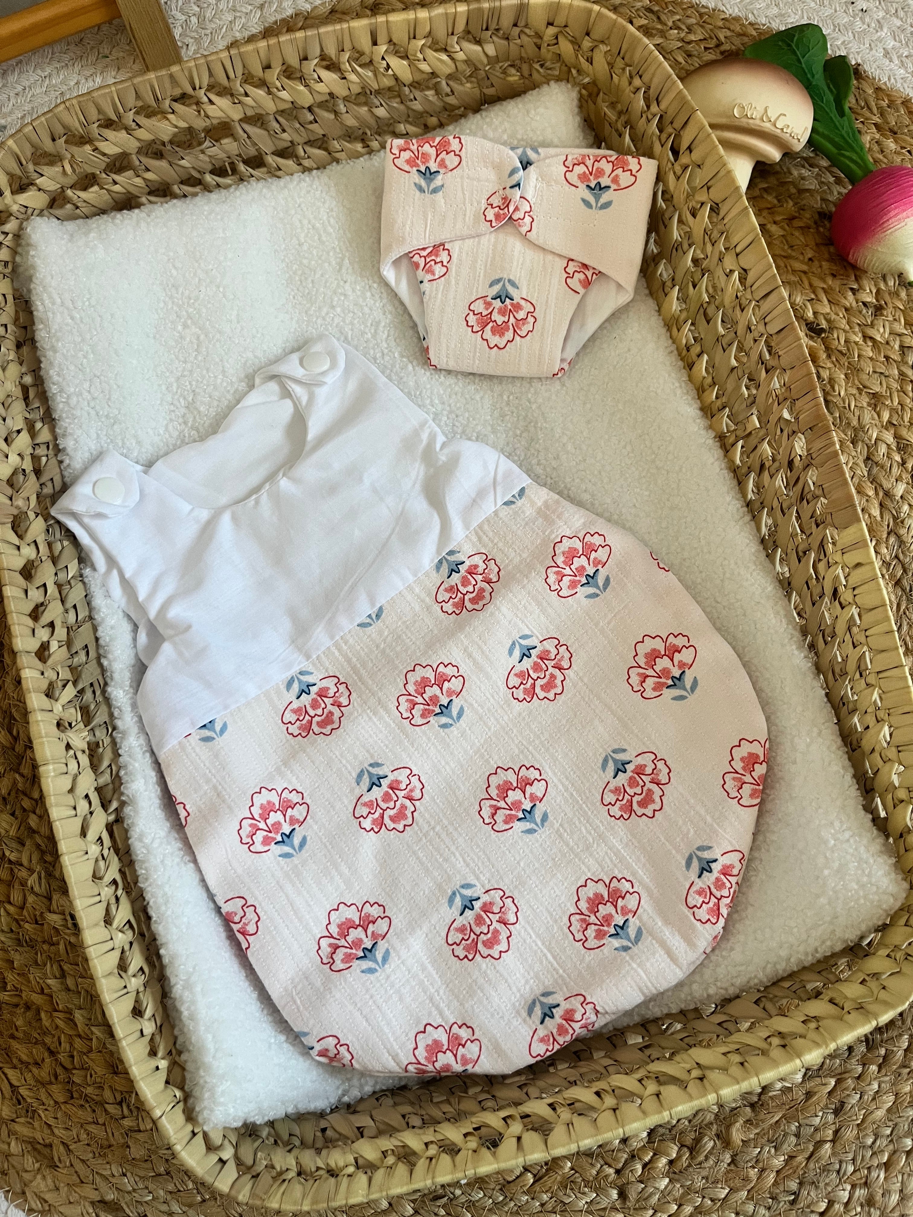 Gigoteuse + couche rose