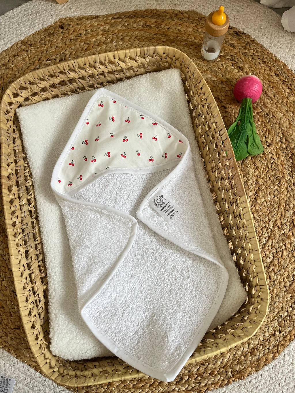 Sortie de bain cerise 🍒